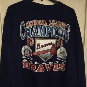 Vintage Braves Sweater